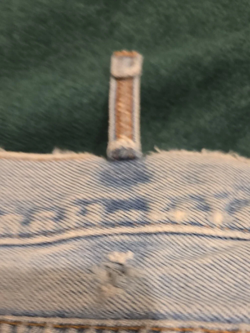 GAP Light Blue Original Fit Distressed Jeans